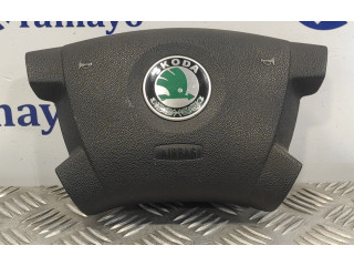 Подушка безопасности водителя 122421200 Skoda Fabia Mk1 (6Y)