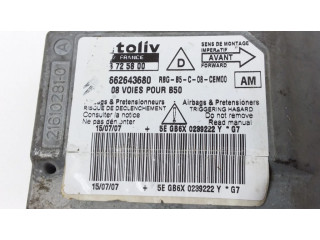 Блок подушек безопасности 9662643680, 603725800   Citroen C4 I