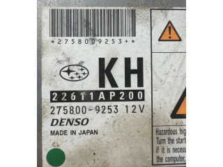 Блок управления двигателя 22611AP200, 2758009253   Subaru Forester SH