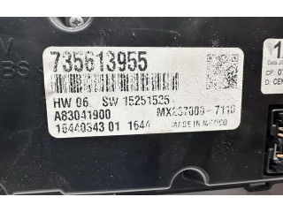 Блок управления климат-контролем 735613955, 735613955   Fiat 500L