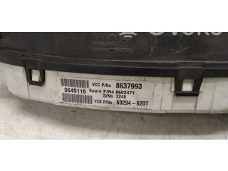 Панель приборов 8637993, 69294620T Volvo S60