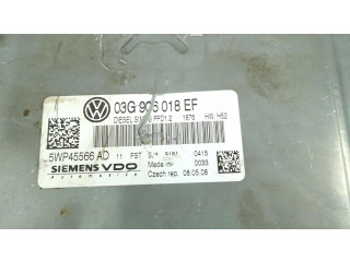 Блок управления двигателем Блок управления 03G906018EF   Volkswagen Touran III