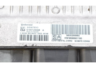 Блок управления двигателем Блок управления 9800268980, 9800268980 Citroen DS4