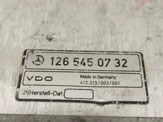 Řídící jednotka 1265450732 Mercedes-Benz S W126 1989