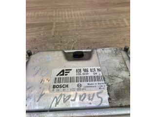 Řídící jednotka 038906019NA, 0281011822 Volkswagen Sharan 2001