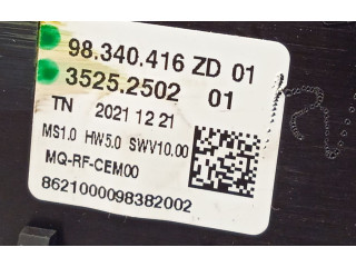 Блок управления климат-контролем 98340416ZD   Peugeot Partner III