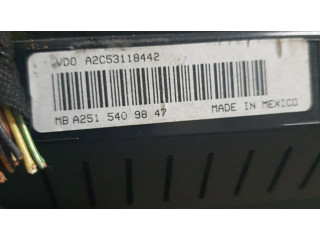 Панель приборов A2515409847, A2C53118442 Mercedes-Benz R W251