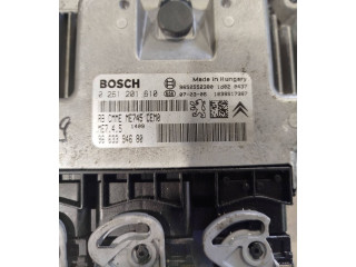 Блок управления двигателя 9663394680, 0261201610   Peugeot 307 CC