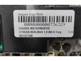 Přístrojová deska Citroen Berlingo 9621227380
