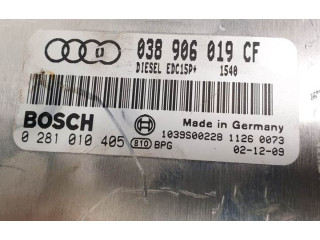 Блок управления двигателя 0281010405, 038906019CF Audi A6 S6 C5 4B