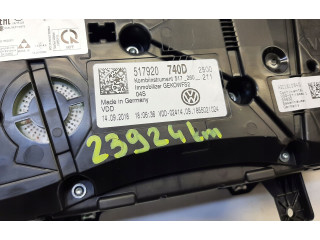 Панель приборов 517920740D, 23924KM Volkswagen Golf Sportsvan