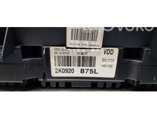 Панель приборов 2K0920875L Volkswagen Caddy