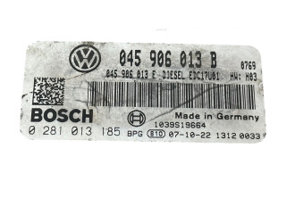 Блок управления двигателя 045906013B, 045906013E Skoda Fabia Mk2 (5J)