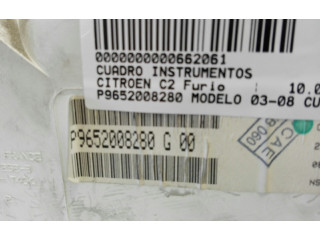 Панель приборов P9652008280   Citroen C2       