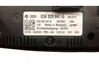 Блок управления климат-контролем 83A820047G, 83A820047G Audi A1
