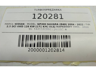 Turbodmychadlo Турбина 14411EC00C Nissan Navara D40