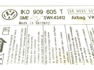 Блок подушек безопасности 1K0909605T, 5WK43412 Skoda Octavia Mk2 (1Z)