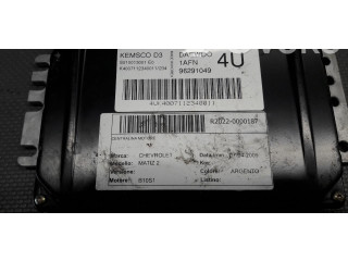 Блок управления двигателем Блок управления 96291049   Chevrolet Matiz