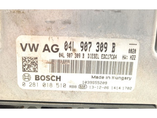Блок управления двигателя 04L907309B, 0281018510 Skoda Octavia Mk3 (5E)
