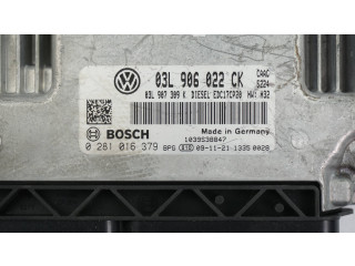 Řídící jednotka 03L906022CK, 0281016379 Volkswagen Transporter - Caravelle T5 2010