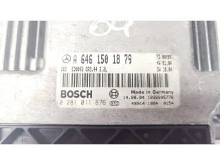 Řídící jednotka a6461501879, 0281011876 Mercedes-Benz E W211 2004