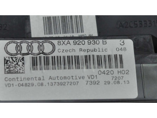 Přístrojová deska Audi A1 2015 8XA920930B, A2C53321556