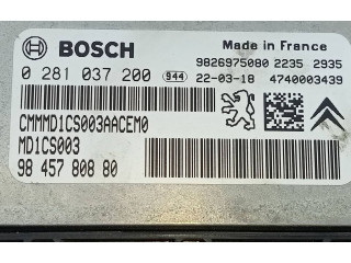 Блок управления двигателя 9845780880, 0281037200   Peugeot Expert