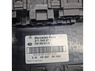 Блок предохранителей  5DK00804758, 2115458701   Mercedes-Benz E W211    