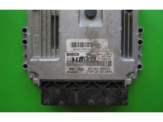 Блок управления двигателем ECU 39103-2A315, 0281013143 Hyundai Matrix