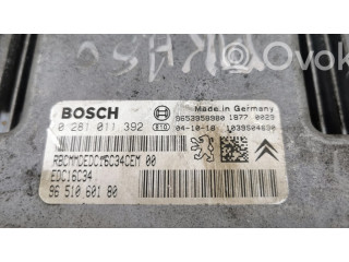 Řídící jednotka 0281011392, 9653958980 Citroen Xsara Picasso 2004