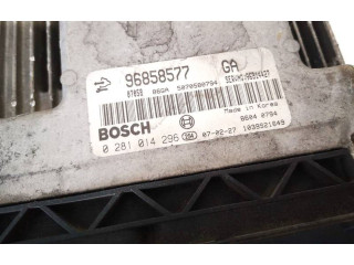 Блок управления двигателя 96858577, 0281014296   Chevrolet Captiva