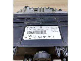 Блок управления двигателем Блок управления 8a0907311m, 0261203186 Volkswagen Golf III