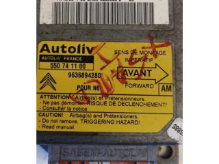 Блок подушек безопасности 550741100, 550741100 Citroen Xsara
