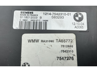 Řídící jednotka S118012003, 1214-7542310-01 Mini One - Cooper R50 - 53 2006