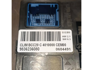 Блок управления климат-контролем 9836236080   Peugeot 2008 II