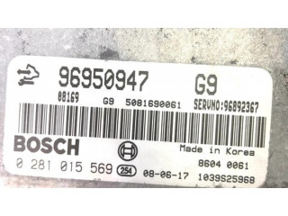 Řídící jednotka 96950947, 0281015569 Chevrolet Captiva 2008