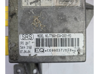 Блок подушек безопасности 5WK43160, 77960ScAG931M3 Honda CR-V