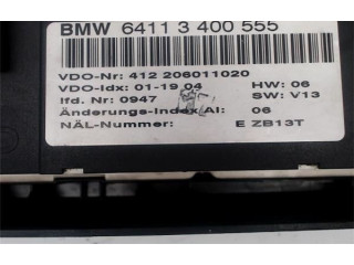 Блок управления климат-контролем 64113400555   BMW X3 E83