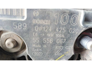 Генератор 0124425020, 55556067 Hyundai i10 1.0