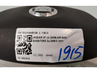 Подушка безопасности водителя 8X23-043B13A, 8X23-043B13A Jaguar XF X250