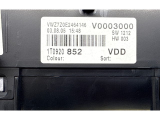 Панель приборов 1T0920852, VWZ7Z0E2464146 Volkswagen Caddy