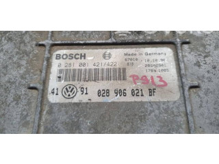 Блок управления двигателем Блок управления 0281001421, 028906021BF Volkswagen Golf III