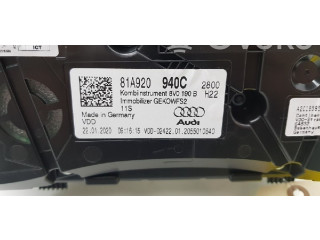 Панель приборов 81A920751B   Audi Q2 -       