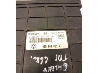 Блок управления двигателя 028906021P, 0281001251 Ford Galaxy