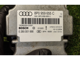 Блок подушек безопасности 8P0959655C, 0285001666 Audi A3 S3 8P