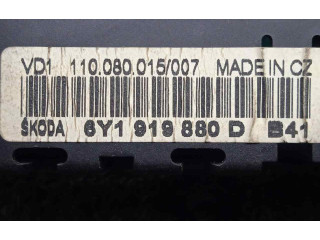 Панель приборов Skoda Fabia Mk1 (6Y)