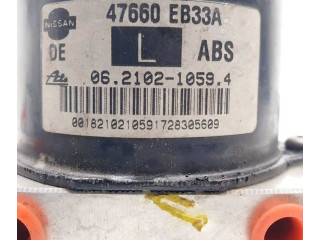 Блок АБС 47660EB33A, 06210951453 Nissan Navara D40 2004 - 2015 года