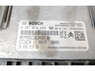 Блок управления двигателя 0281014444, 9665691680 Citroen Nemo
