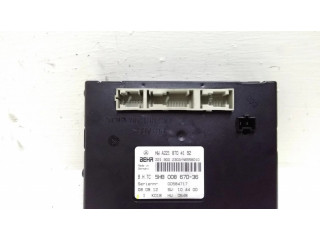 Блок управления климат-контролем A2218704192, 5HB00867036   Mercedes-Benz S W221