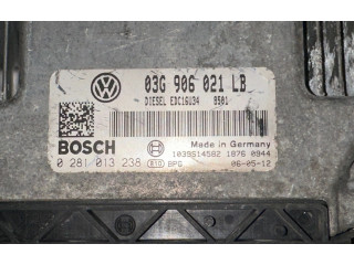 Блок управления двигателя 03G906021LB, 1039S14582 Skoda Octavia Mk2 (1Z)